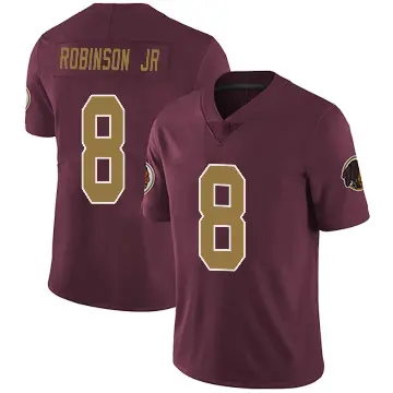 ＃8 Men's Brian Robinson Jr. Limited Washington Commanders Burgundy Alternate Vapor Untouchable Jersey