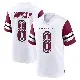 ＃8 Youth Brian Robinson Jr. White Game Washington Commanders Jersey