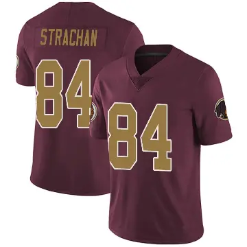 ＃84 Youth Mike Strachan Limited Washington Commanders Burgundy Alternate Vapor Untouchable Jersey