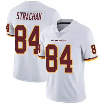 ＃84 Youth Mike Strachan White Limited Washington Commanders Vapor Untouchable Jersey
