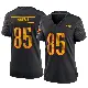 ＃85 Women's Noah Brown Black Game Washington Commanders Alternate Jersey