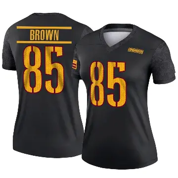 ＃85 Women's Noah Brown Black Legend Washington Commanders Alternate Jersey