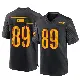 ＃89 Youth Lawrence Cager Black Game Washington Commanders Alternate Jersey