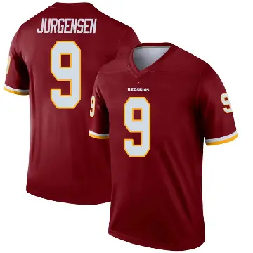 ＃9 Youth Sonny Jurgensen Legend Washington Commanders Inverted Burgundy Jersey