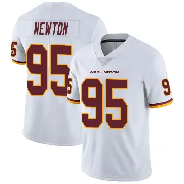 ＃95 Men's Jer'Zhan Newton White Limited Washington Commanders Vapor Untouchable Jersey