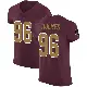 ＃96 Men's Jalyn Holmes Elite Washington Commanders Burgundy Alternate Vapor Untouchable Jersey