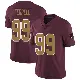 ＃99 Men's Clelin Ferrell Limited Washington Commanders Burgundy Alternate Vapor Untouchable Jersey